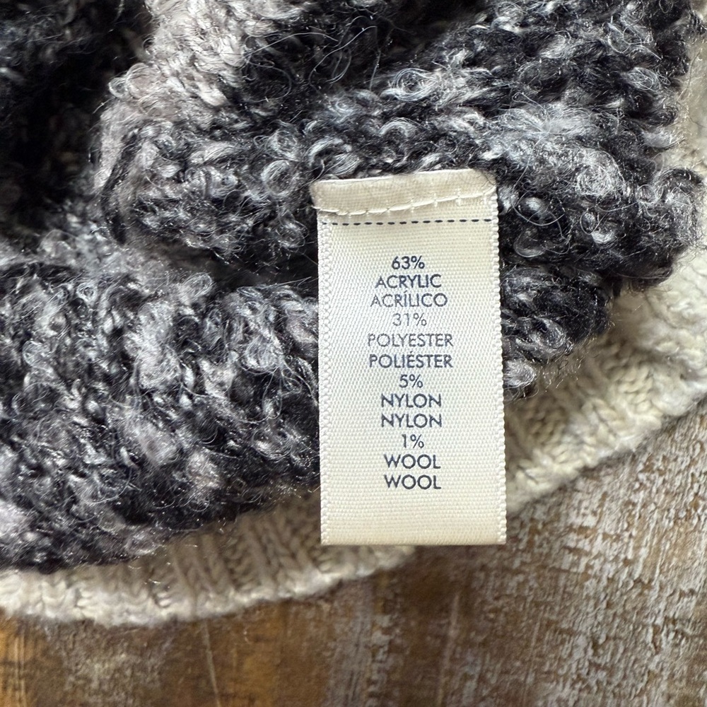BKE Women's Nubby Striped Cardigan Sweater - Picture 5 of 7